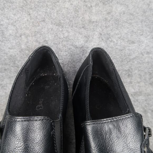 Baretraps Shoes Womens 9.5 Slip On Loafer Clog Farley Classic Comfort Wedge - Picture 3 of 13